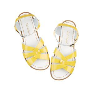 Salt Water Sandals Shiny Yellow Toddler, Size 6
